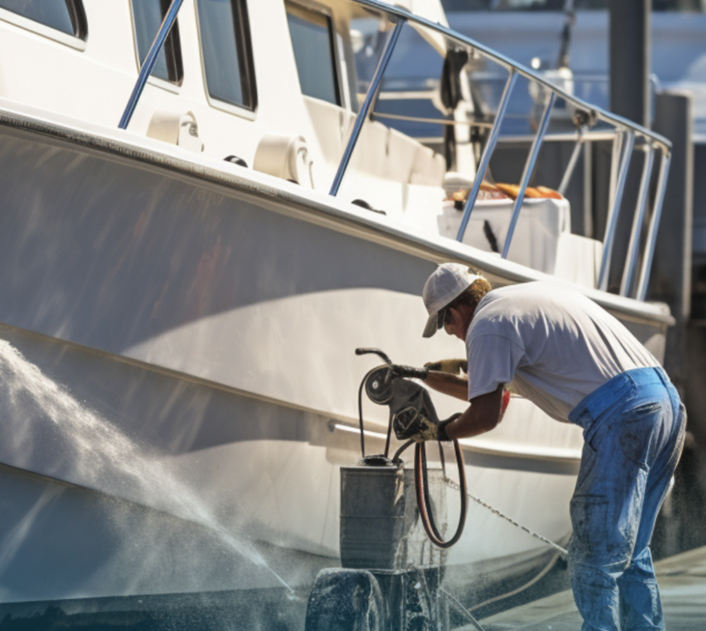 Professional boat detailing and yacht detailing services in Miami FL